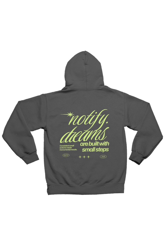 notify dreams heavyweight hoodie